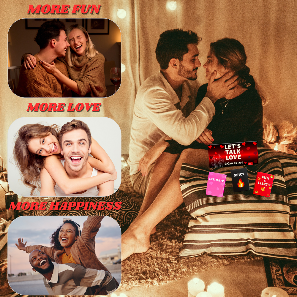 Let's Talk Love - Couples Card Game