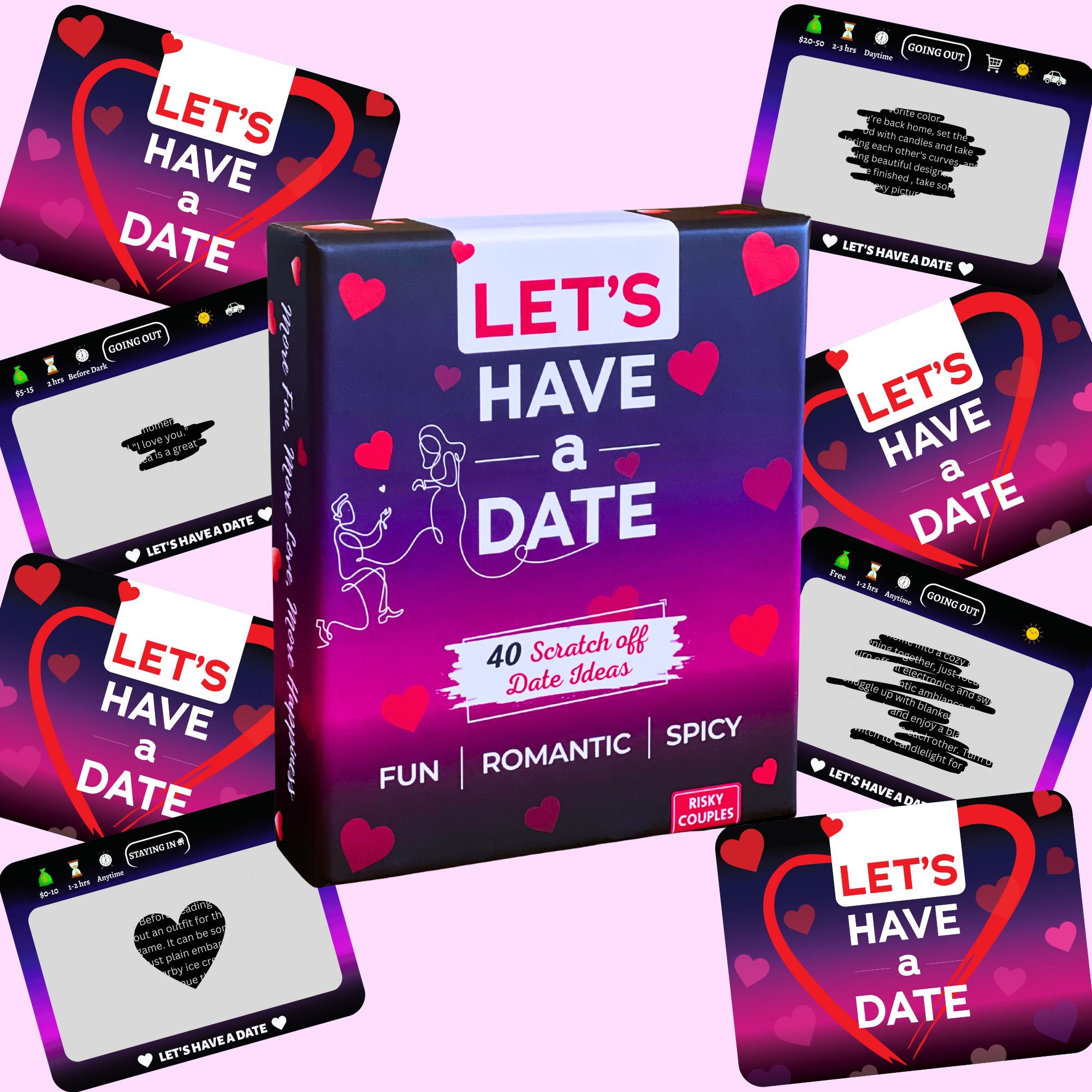Let's Have A Date - 40 Scratch-off Date Ideas