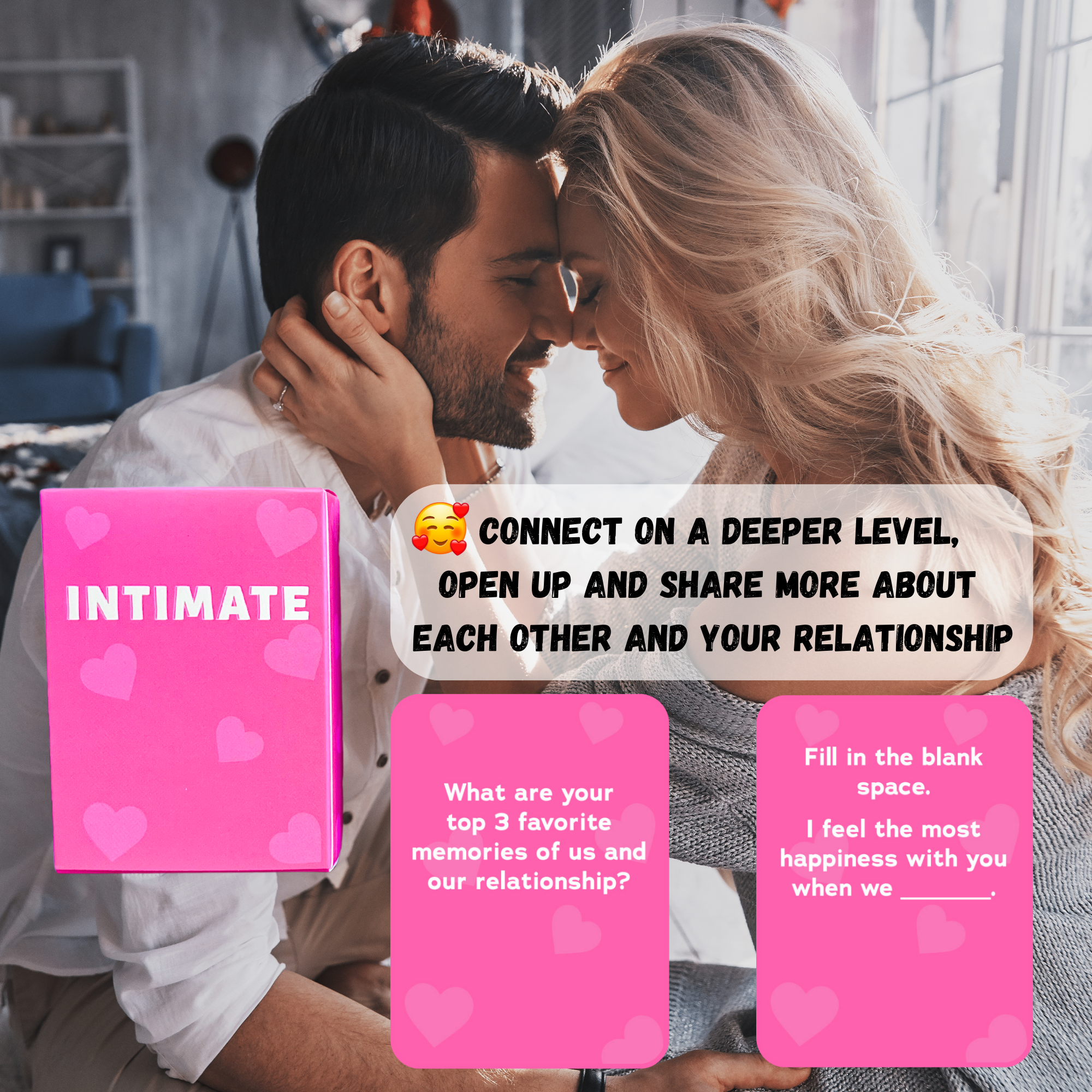 Let's Talk Love - Couples Card Game
