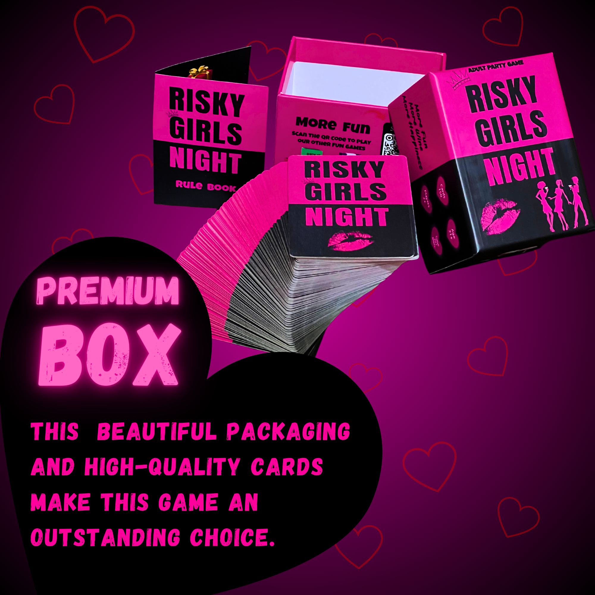 Risky Girls Night - 150 Spicy Questions and Hilarious Dares
