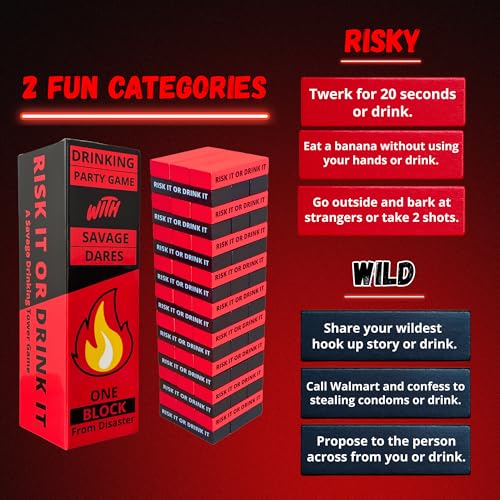 RISK IT OR DRINK IT | Fun Drinking Game for Adults