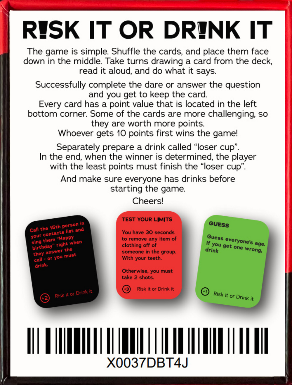 Risk It or Drink It - Original Edition